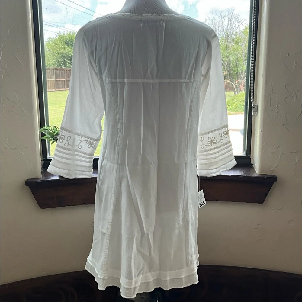 Organic Cotton Custom Boho Tunic Top - Picture 2 of 8